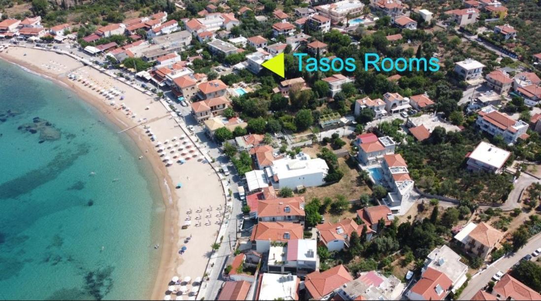 Tasos Rooms Stoúpa エクステリア 写真